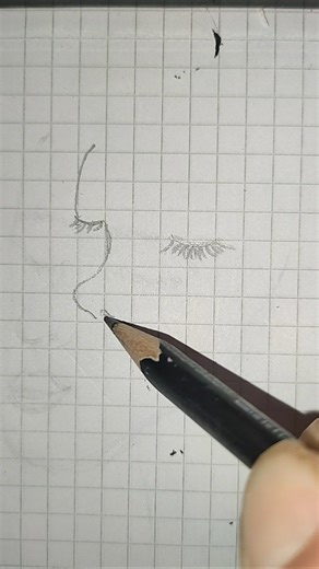 COMO DIBUJAR EL ROSTRO DE UNA MUJER #drawing #shortsviral #como