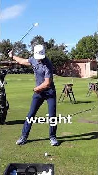 Why hip sway ruins backswing control #golfswing #golftips