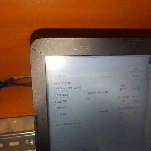 Modbus RTU/Serial RS485 for PM2220/PM2230 Meters using RS485 to USB Converter, Modpoll & Ms Excel