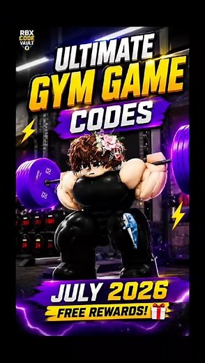 🔥 NEW Ultimate Gym Game Codes (July 2026) | FREE Rewards #roblox #codes