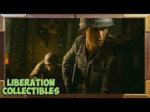 Call of Duty WW2 All Collectibles Liberation Mission (Mementos / Heroic Actions)