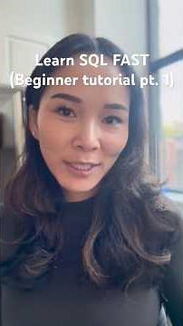 Learn SQL FAST for beginners pt.1