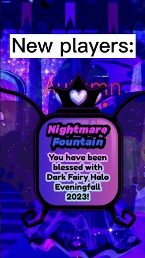 Wishing at the fountain be like… #royalehigh #roblox