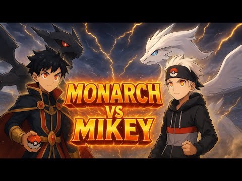 🔥 Monarch vs Mikey | Epic Gen 5 Pokémon Battle ⚡ Showdown! #pokemon #pokemonbattle #gameplay