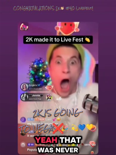 CONGRATULATIONS 2K 👏🏼🎉💫 # 40 LIVEFEST, HE'S GOIN TO VEGAS!!!!! #2K2LIVE #2K #J2KRISP #LIVEFEST #jaydaclips @2k2Live💫 @KINdashian