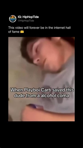 HipHop Tide 🌊 on Instagram: "In the video, a kid is shown waking up from sleep while Playboi Carti’s “Long Time (Intro)” plays in the background. Nothing dramatic actually happens — the moment is quiet and simple. The camera captures that groggy, just-woke-up state where you’re still processing where you are and what time it is. What makes it hit is the song choice. Long Time has become associated online with reflection, time passing, and entering a new phase of life. When it plays as the kid w