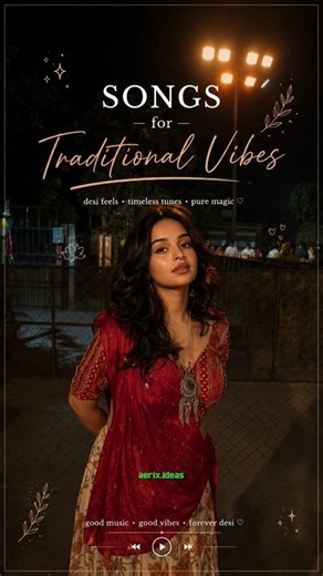 Songs Ideas for Traditional Outfit 🌸✨ | Ethnic Vibes Playlist