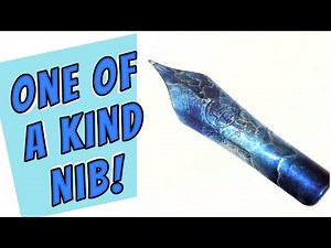 Anodizing a Titanium Fountain Pen Nib With Flame & Acid