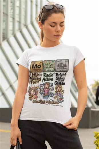 Graffiti Periodic Table Mom T-shirt: Street Art Science Tee for Mothers - Etsy