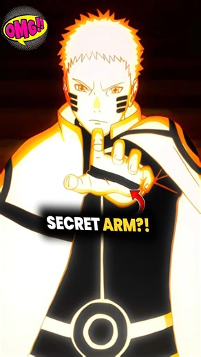 Naruto’s New Arm Secret REVEALED! 🤯 (You Missed This!) #naruto #boruto #sasuke