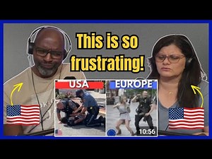 Americans React to How American Police Compare To The Police In Europe