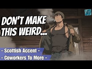 Your Rival Coworker Gets Soft in a Snowstorm❄️| Scottish Tsundere ASMR