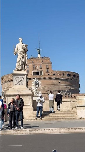 Exploring the Secrets of Rome Castel Sant'Angelo🇻🇦|#roma #travel #italy #explorerome #vaticancity