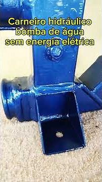 Barão da Cunha Hydraulic Ram Pump: High-Performance Engineering for Water Lifting. #shorts