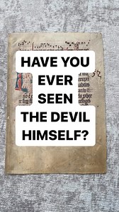 1.8K views | #devils #christ #bible #dogsofinstagram #booktok #occult #rarebooks #bookstagram #medieval #manuscripts | Rare Book Buyer : Free Evaluations for OLD & RARE Books Text 6464691851 | Facebook