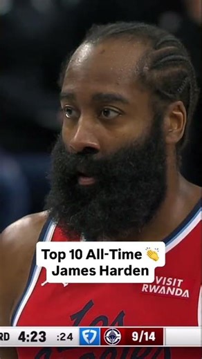 Harden Enters the NBA Top 10 Scorers 🚨