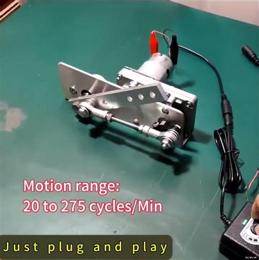 Reciprocating Swing Motor (Multi-Stage Speed, Shock-Absorbing Design)