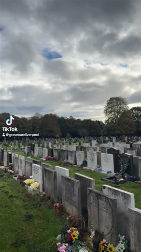 This was a deep clean we was able to fit in yesterday in between the bouts of rain. We also repainted our ladies veil gold as it was originally. Thanks very much to the family for allowing us to share the results 😊 | Grave Care Liverpool