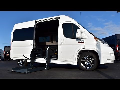 LOADED Wheelchair-Accessible RAM ProMaster Conversion Van | Paul Sherry Conversion Vans