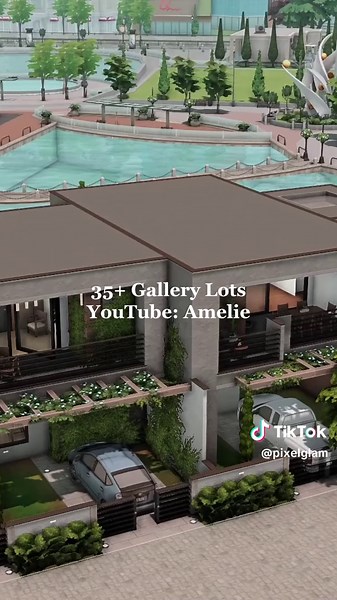 35 Gallery Lots featuring Amelie | Sims 4 House Builds & Creators