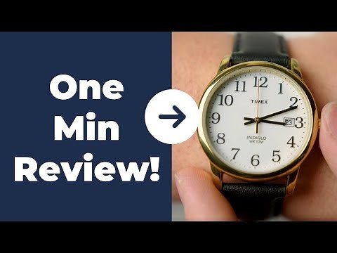 A Must Have For My Collection! | Timex Men's T2H291 Easy Reader 35mm REVIEW!