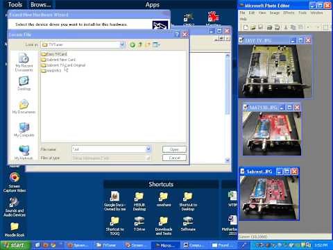 Installing the TV Card Drivers