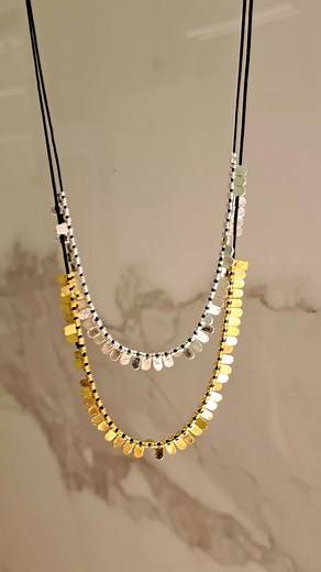 boho chic layering necklaces silver 950 . . #greekdesigners #svsjewellery #handmadejewelry #foryoupage #fyp #foryoupageofficiall #silver #jewellery #jewelry #necklaces #layeringnecklace | SVS jewellery