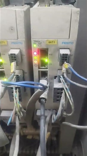 Festo servo drive not healthy #servo#engineering #electricalengineering#machine #motion