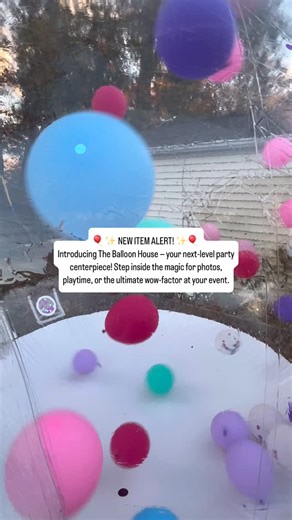 🎈✨ NEW ITEM ALERT! ✨🎈 Introducing The Balloon House — your next-level party centerpiece! Step inside the magic for photos, playtime, or the ultimate wow-factor at your event. 💥 Special Launch Pricing: $150 rental ⏰ Includes 3 hours (2 hours for your event 1 hour setup) 🎈 Balloon garland available for an additional fee. Longer Rental Times Available. 🚚 Delivery available — additional fee applies for locations over 10 miles from 11793 Perfect for birthdays, showers, pop-ups & more! 📍Limited 