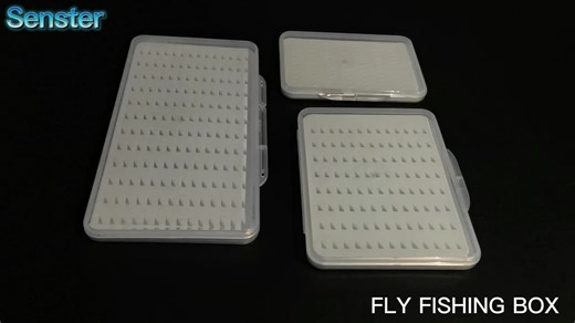 Easy Grip Foam Jig Fly Box for Fly Fishing Waterproof Multiple Sizes Rubber Product