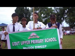 Glimpse of the March-Past Parade by Govt School students I Diyun Block School Fest