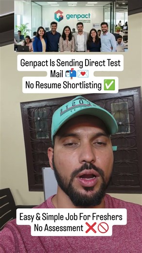 Genpact Mega Hiring Started