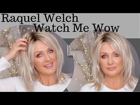 Raquel Welch WATCH ME WOW in Shaded Vanilla - Wig Review