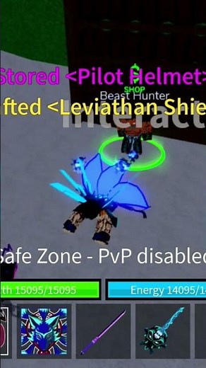 crafting levi shield in blox fruits #bloxfruits #roblox ‪@FFPRO093‬