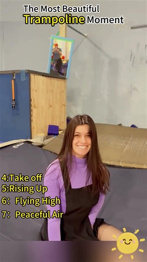 The Most Beautiful Trampoline Moments#BeautifulMoment #trampolinevideo