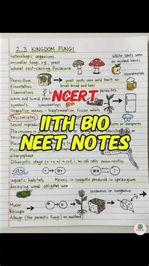 Neet Bio Short Notes 11th class #notes #neet #mbbs #neet2026 #doctor #aims #medico #medicalexams
