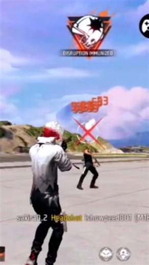 FF only red number one tap|#gaming #gamingcommunity #youtubeshorts