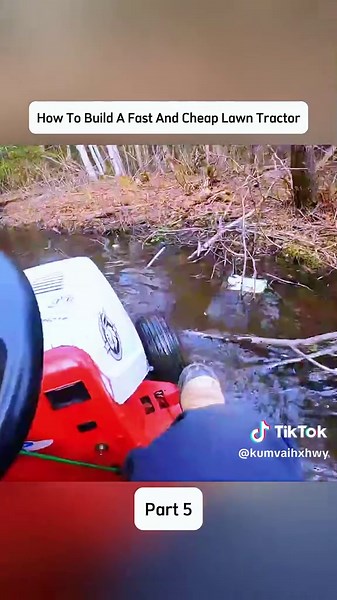 How to build a FAST and CHEAP lawn tractor-5 | tractor