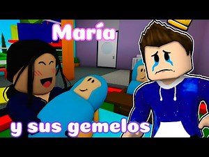 MARIA Y SUS GEMELOS! HISTORIA de BROOKHAVEN PARA LLORAR 😭🏡 - Roblox YoSoyLoki
