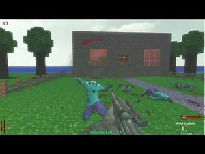 Custom Zombies Map: Minecraft | Part 1 of 4