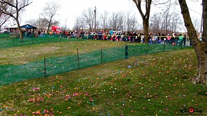 31K views · 343 reactions | Eggs, Kids, and Chaos — All in One at the Michigan City Easter Egg hunt 2025! | Timeless Aerial Photography | Facebook