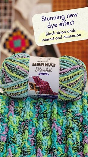 NEW! Bernat Blanket Swivel Yarn