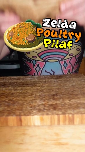 117 reactions | The Legend of Zelda Poultry Pilaf | Jammy Cooks | Facebook