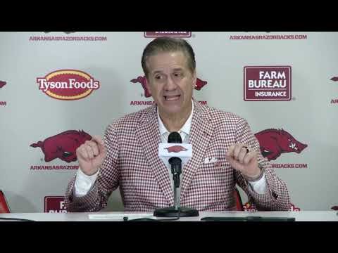 John Calipari press conference: Arkansas 105, Texas 85