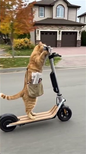 🐱📰 Cat Reads the Morning Paper Like a BOSS! 😂 #shorts #cats #funny