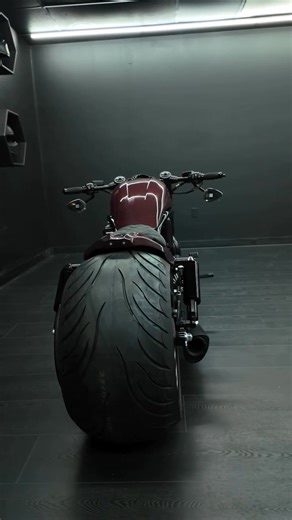 Posted in https://darkkustom.com/tag/dd-designs/ 😈 HarleyDavidson Vrod Kydex build by DD Designs Specs- Red carbon fiber body parts 330 rear wheel kit 180mm front wheel kit Remote control air suspension Center stand Stainless steel exhaust ceramic coated black Suede seat with diamond stitch and red stitching Custom brake rotors Blackout package | DarkKustom.com