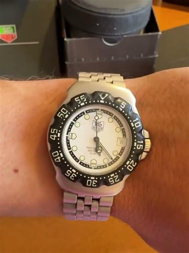 TAG Heuer Formula 1 1990 | Ref. WA1218 | 36mm | Cartão de Garantia 1999