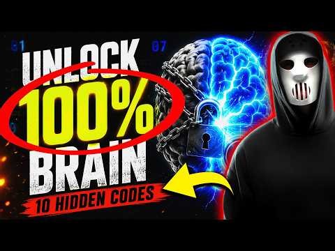 10 Hidden Brain Codes to Unlock Your SUPER BRAIN 🔥🔥🔥🔥