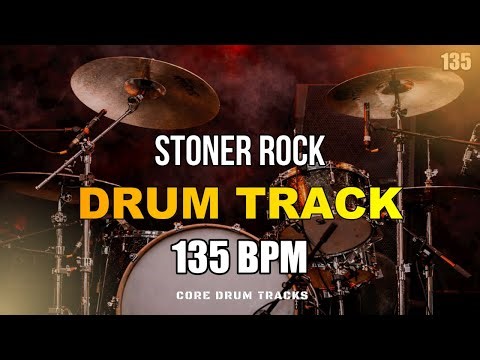 Stoner Rock I Drum Track I 145 BPM I Full Arrangement