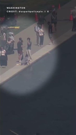 Police footage: Authorities seek Reflecting Pool destruction suspect